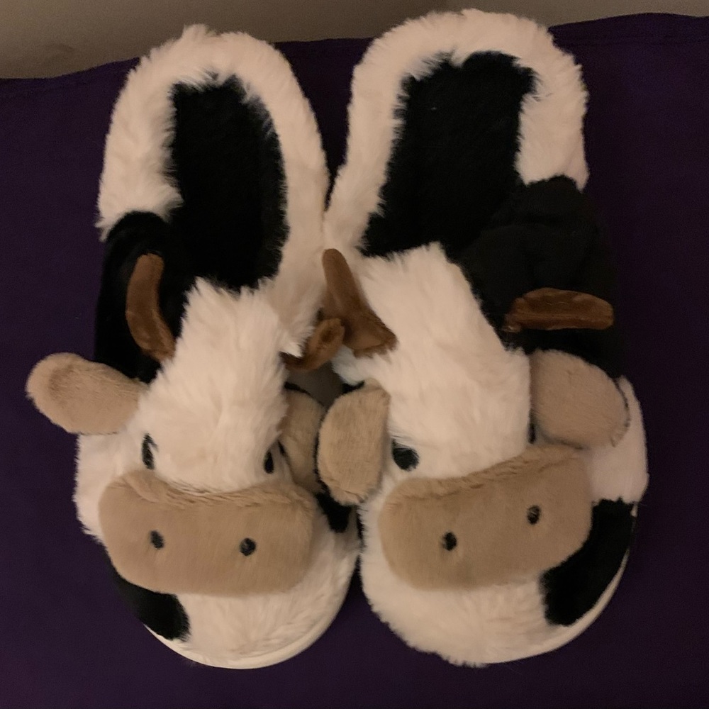 Cow Slippers